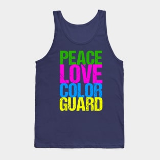 Peace Love Color Guard Tank Top